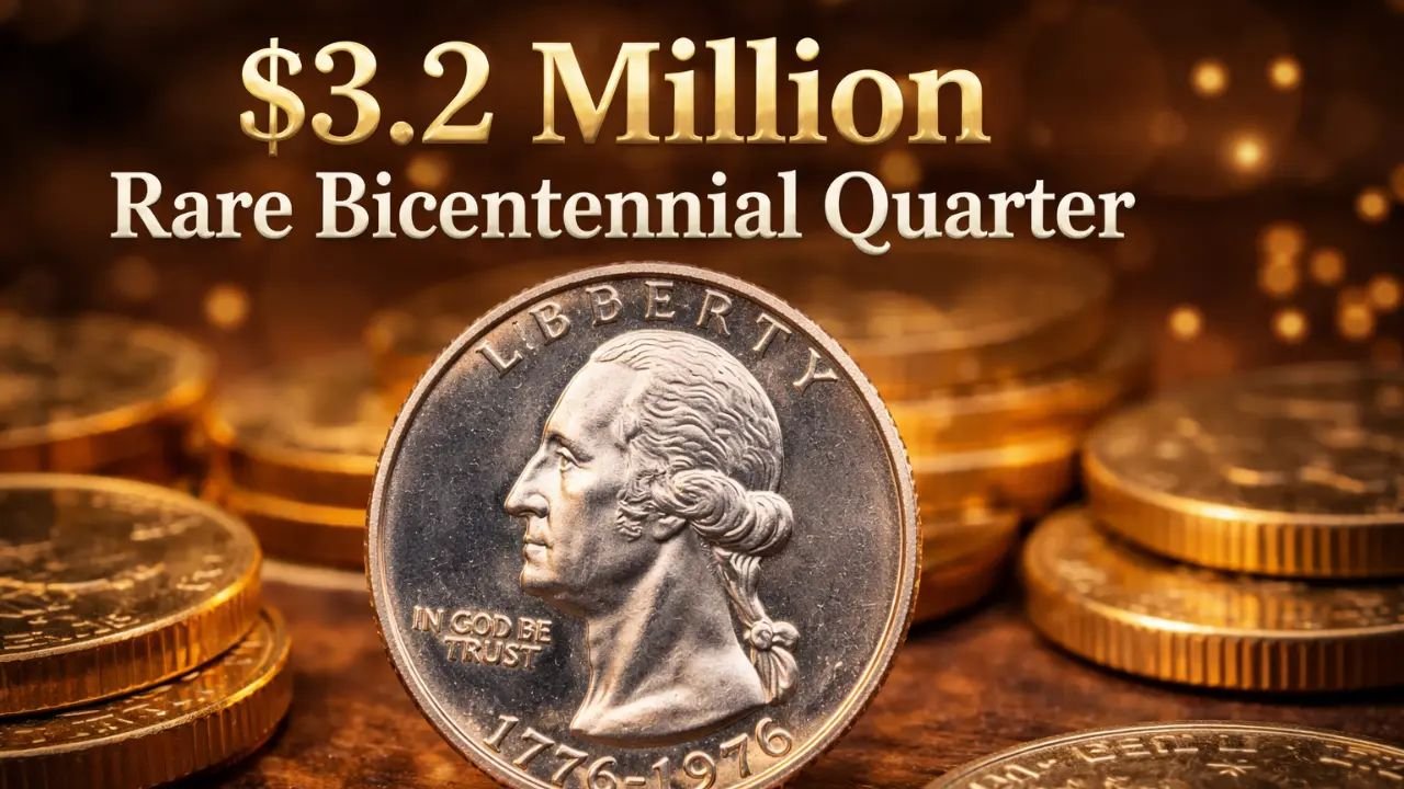 $3.2 Million Rare Bicentennial Quarter – Why This 1776–1976 Coin Is So Valuable Today