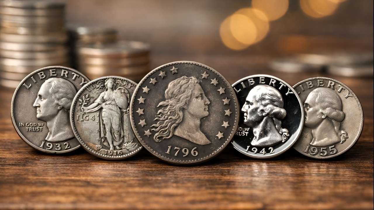 5 Rare Quarter Dollar Coins Worth Big Money: Must‑Have Collectibles Guide