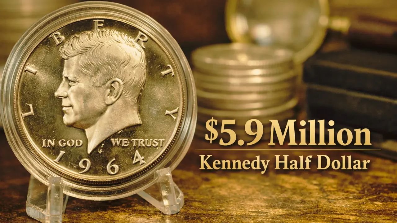 $5.9 Million Kennedy Half Dollar – The Rare Coin That Shocked America’s Collecting World
