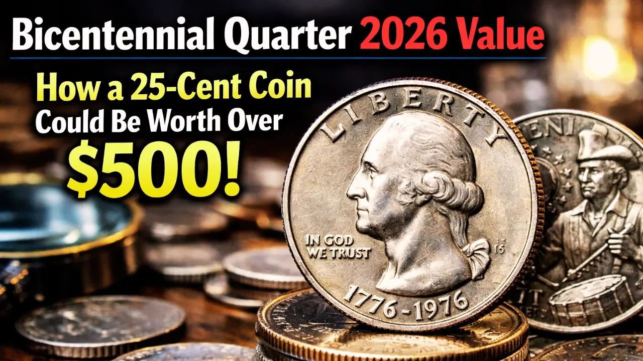 Bicentennial Quarter 2026 Value – How a 25-Cent Coin Could Be Worth Over $500
