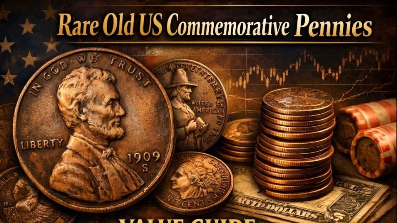 Rare Old US Commemorative Pennies: One Cent Coins That Hold Big Money Value