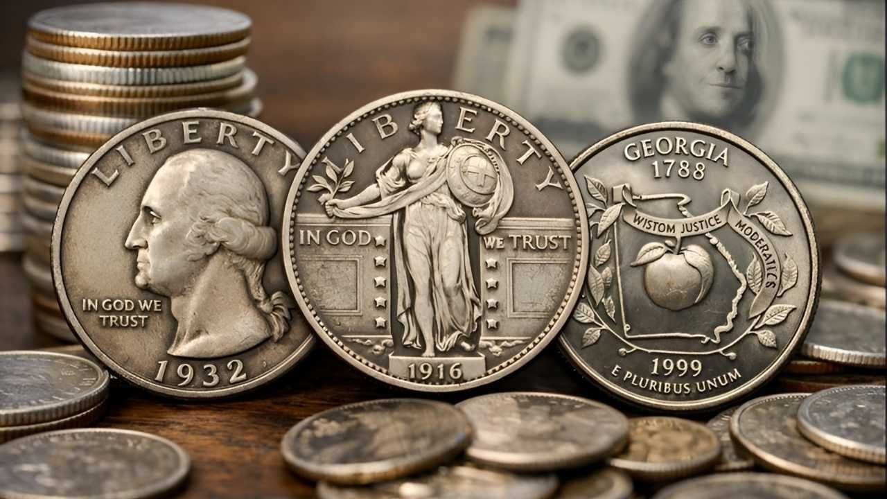 Rare Quarter Dollar Coins Worth Big Money: Don’t Spend These Valuable Quarters